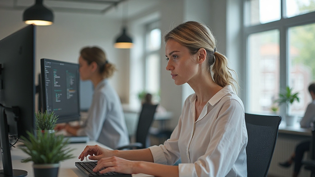 Designer aan het werk met Figma prototype panel, met meerdere interaction flows zichtbaar op het scherm